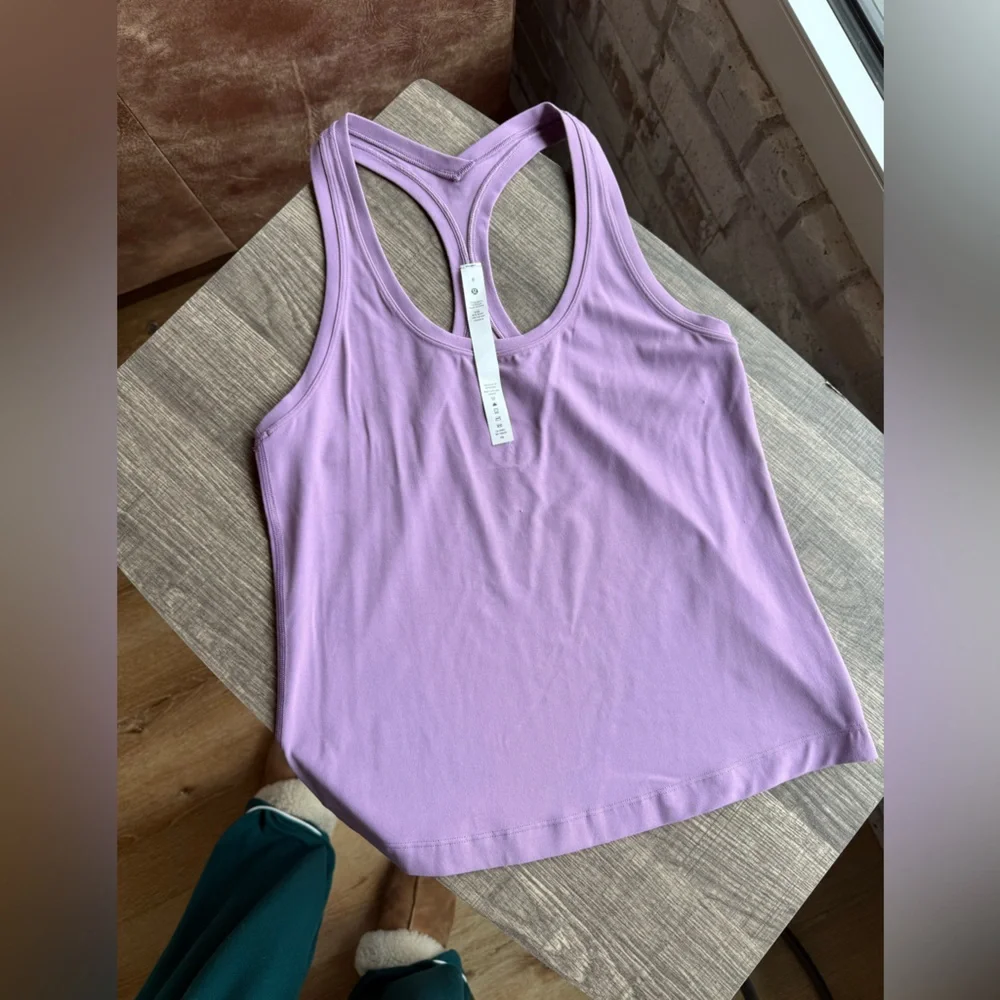 Lululemon Purple Razorback Tank Top - Picture 1 of 3